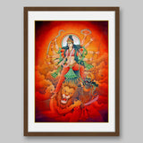 Durga - High Quality Print of Artwork by Pieter Weltevrede