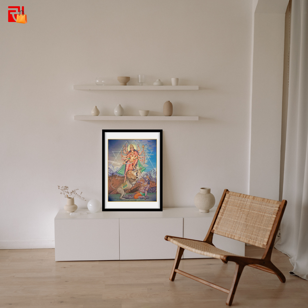 Durga - High Quality Print of Artwork by Pieter Weltevrede - Sagar World