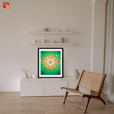 Ganesha Yantra – High Quality Print of Artwork by Pieter Weltevrede - Home Decor - Sagar World