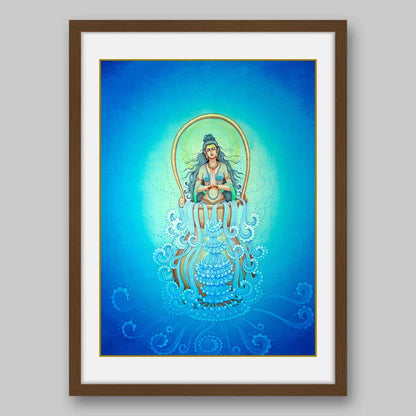Ganga – High Quality Print of Artwork by Pieter Weltevrede