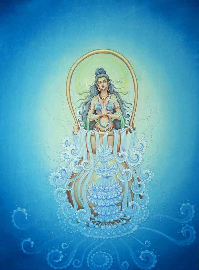 Ganga – High Quality Print of Artwork by Pieter Weltevrede