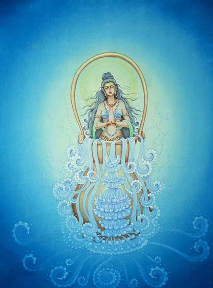 Ganga – High Quality Print of Artwork by Pieter Weltevrede