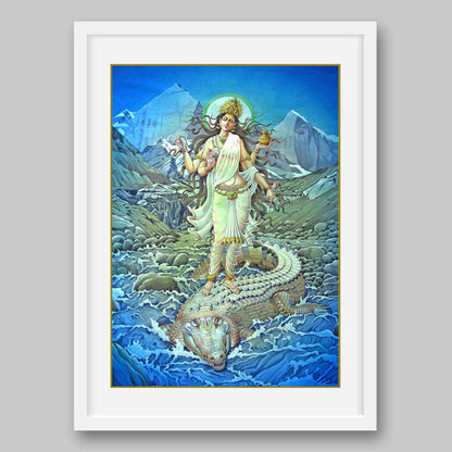 Ganga – High Quality Print of Artwork by Pieter Weltevrede