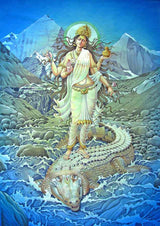 Ganga – High Quality Print of Artwork by Pieter Weltevrede