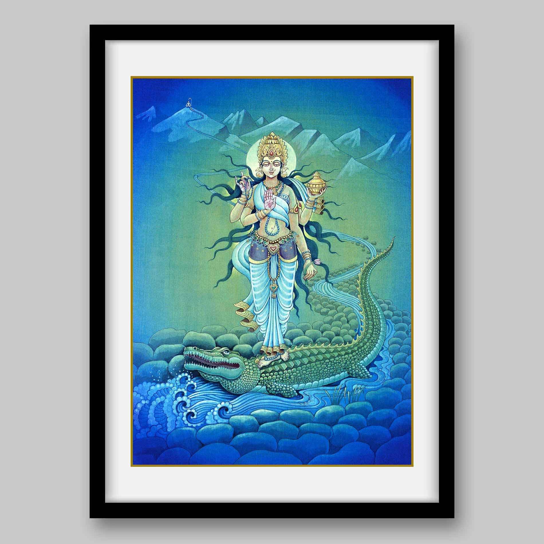 Ganga – High Quality Print of Artwork by Pieter Weltevrede