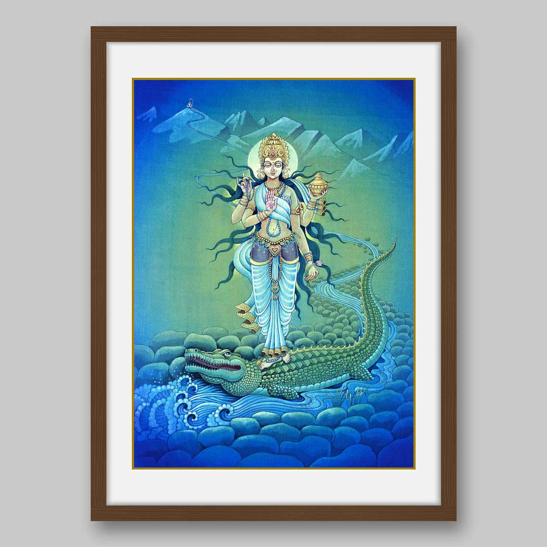 Ganga – High Quality Print of Artwork by Pieter Weltevrede