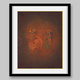 Goddess Ganga mocking at sage Durvasa – High Quality Print of Artwork by Pieter Weltevrede