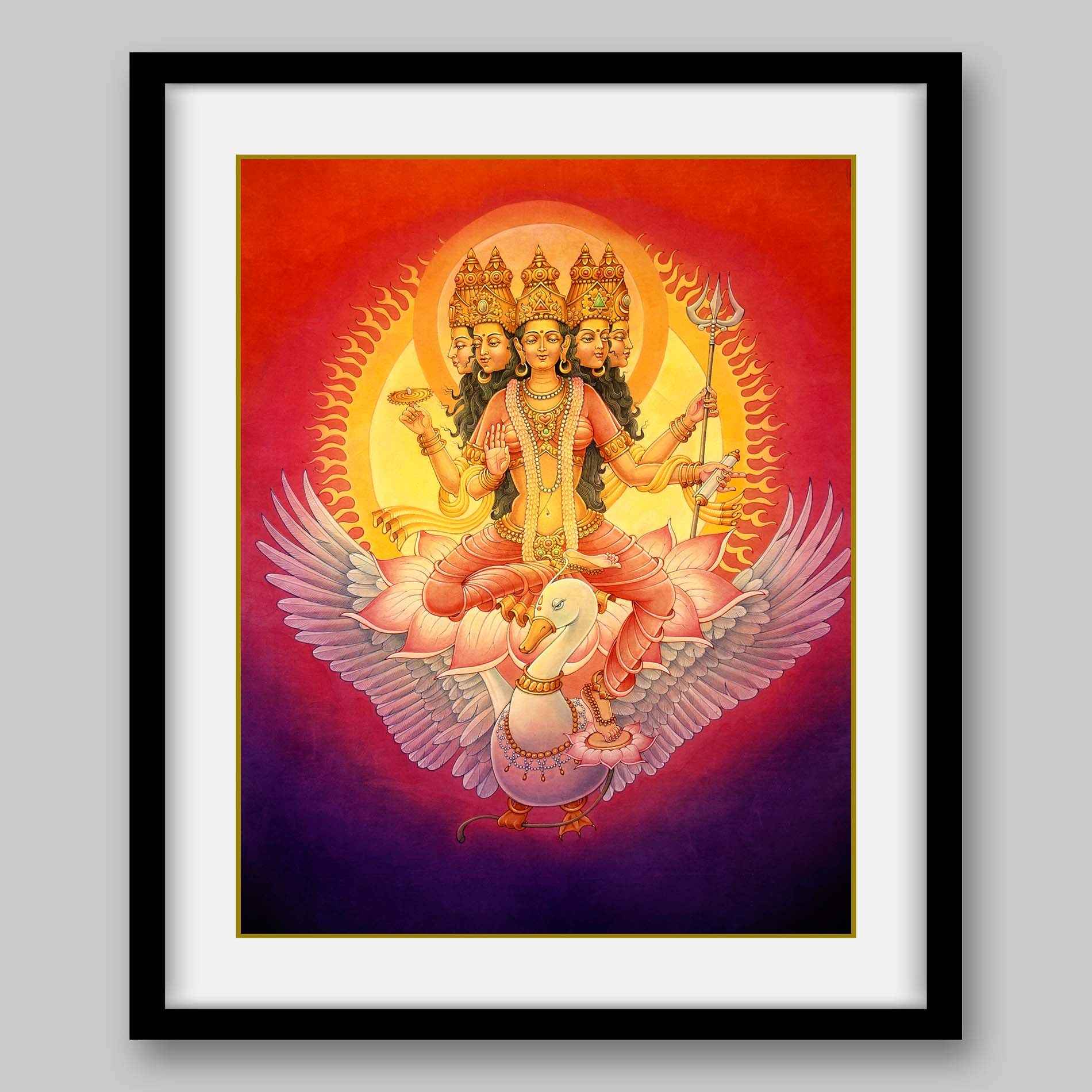Gayatri Devi – High Quality Print of Artwork by Pieter Weltevrede
