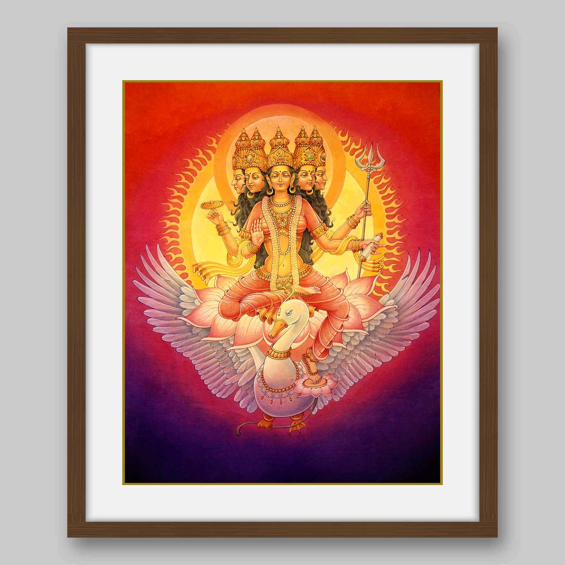 Gayatri Devi – High Quality Print of Artwork by Pieter Weltevrede