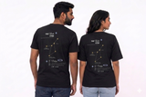 Pushya Nakshatra T-Shirt – Vedic Astrology Inspired Unisex Cotton Tee | Spiritual Minimalist Wear