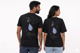 Ardra Nakshatra T-Shirt – Vedic Astrology Inspired Unisex Cotton Tee | Spiritual Minimalist Wear