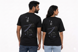 krittika  Nakshatra T-Shirt – Vedic Astrology Inspired Unisex Cotton Tee | Spiritual Minimalist Wear
