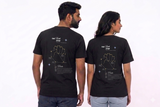 Hasta Nakshatra T-Shirt – Vedic Astrology Inspired Unisex Cotton Tee | Spiritual Minimalist Wear