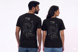 Dhanishta Nakshatra T-Shirt – Vedic Astrology Inspired Unisex Cotton Tee | Spiritual Minimalist Wear
