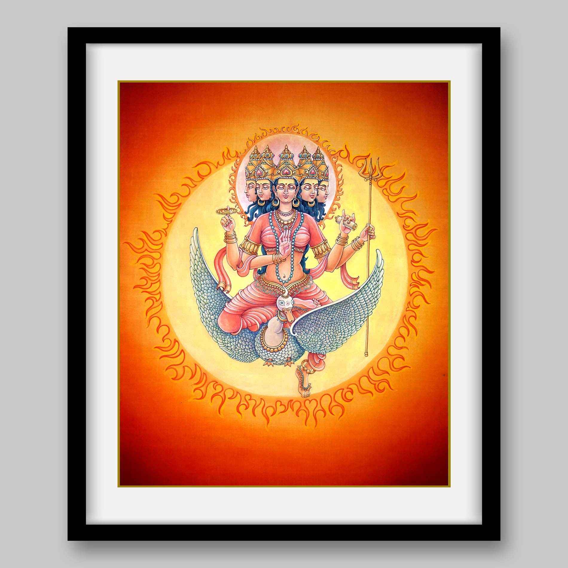 Gayatri Devi – High Quality Print of Artwork by Pieter Weltevrede