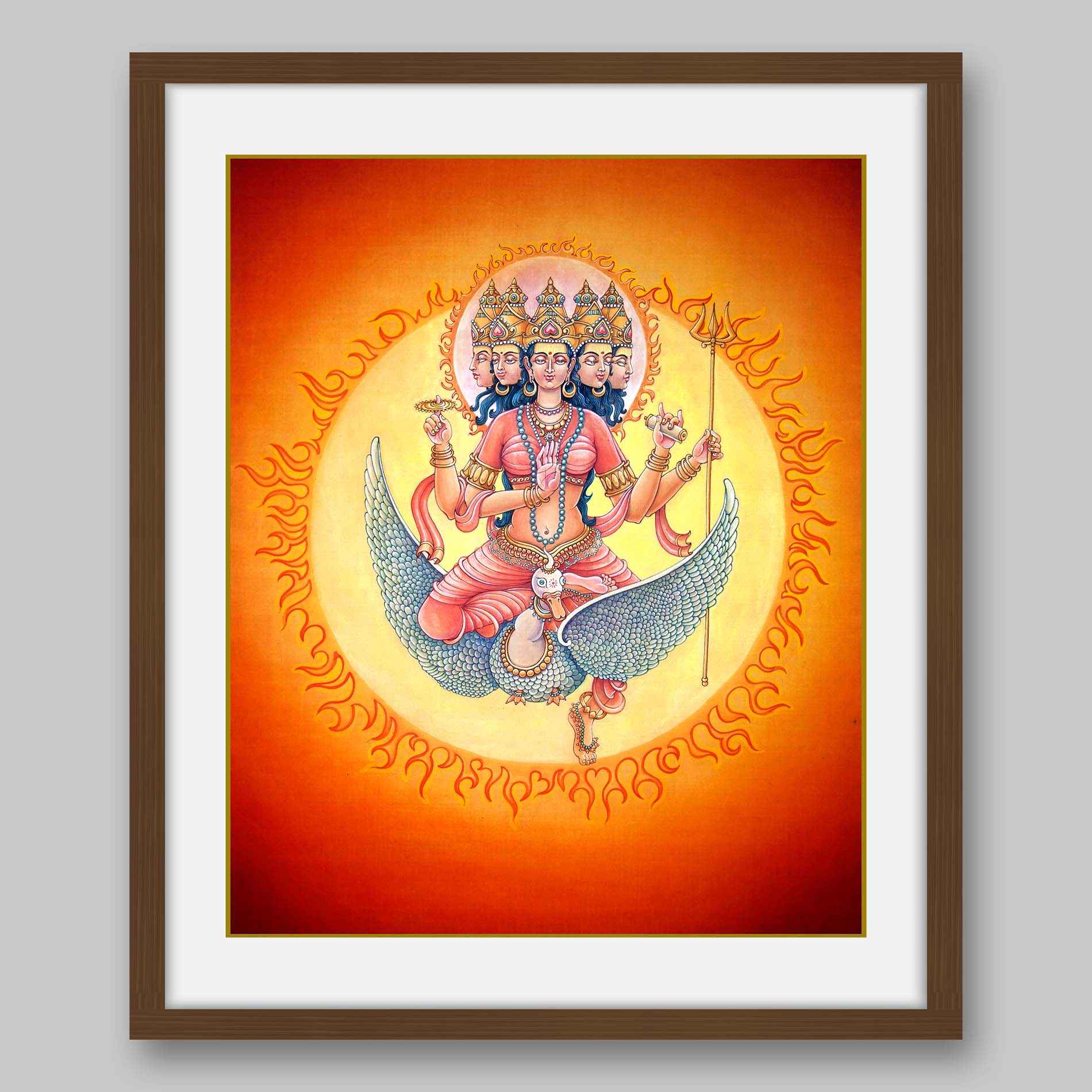 Gayatri Devi – High Quality Print of Artwork by Pieter Weltevrede