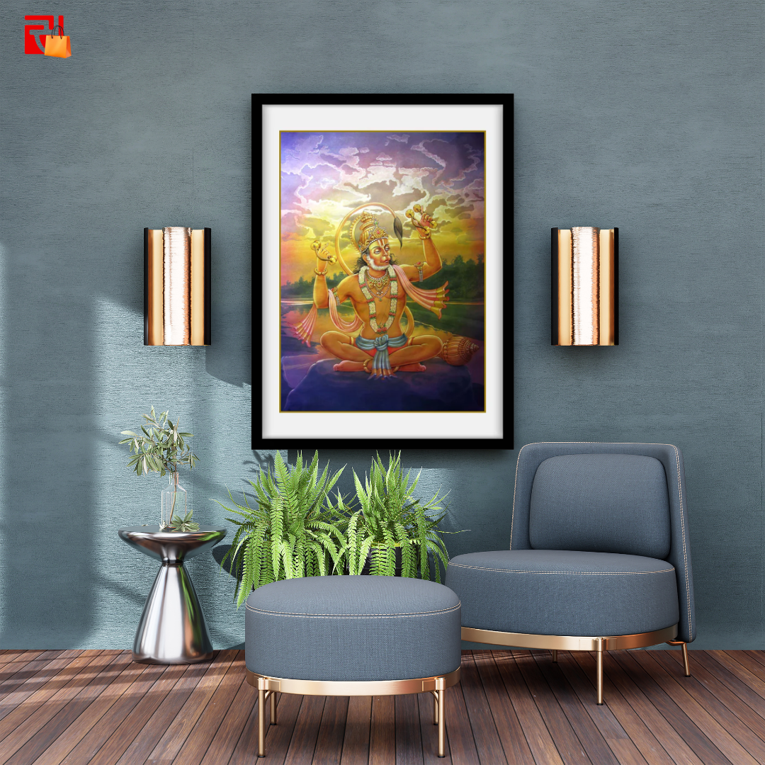 Hanuman – High Quality Print of Artwork by Pieter Weltevrede