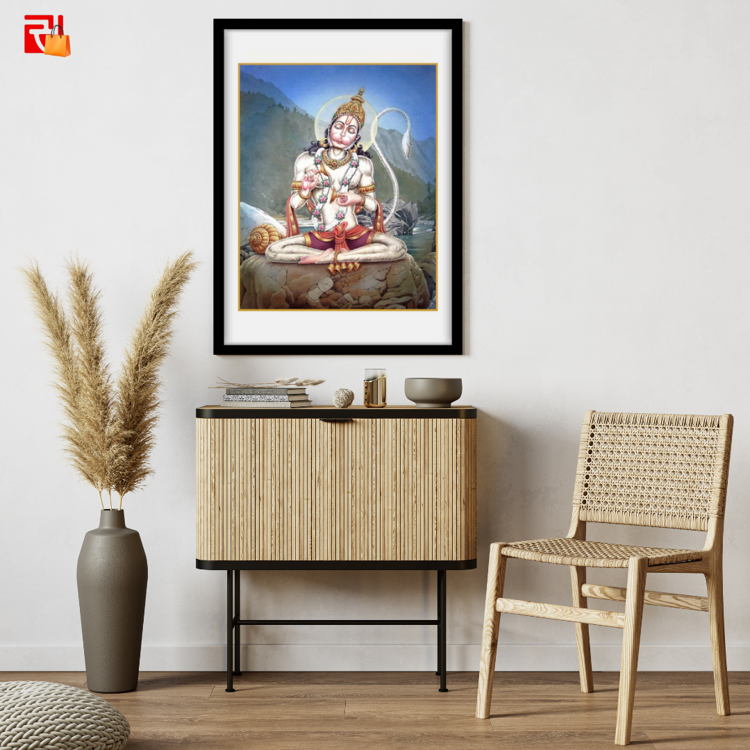 Hanuman – High Quality Print of Artwork by Pieter Weltevrede - Sagar World
