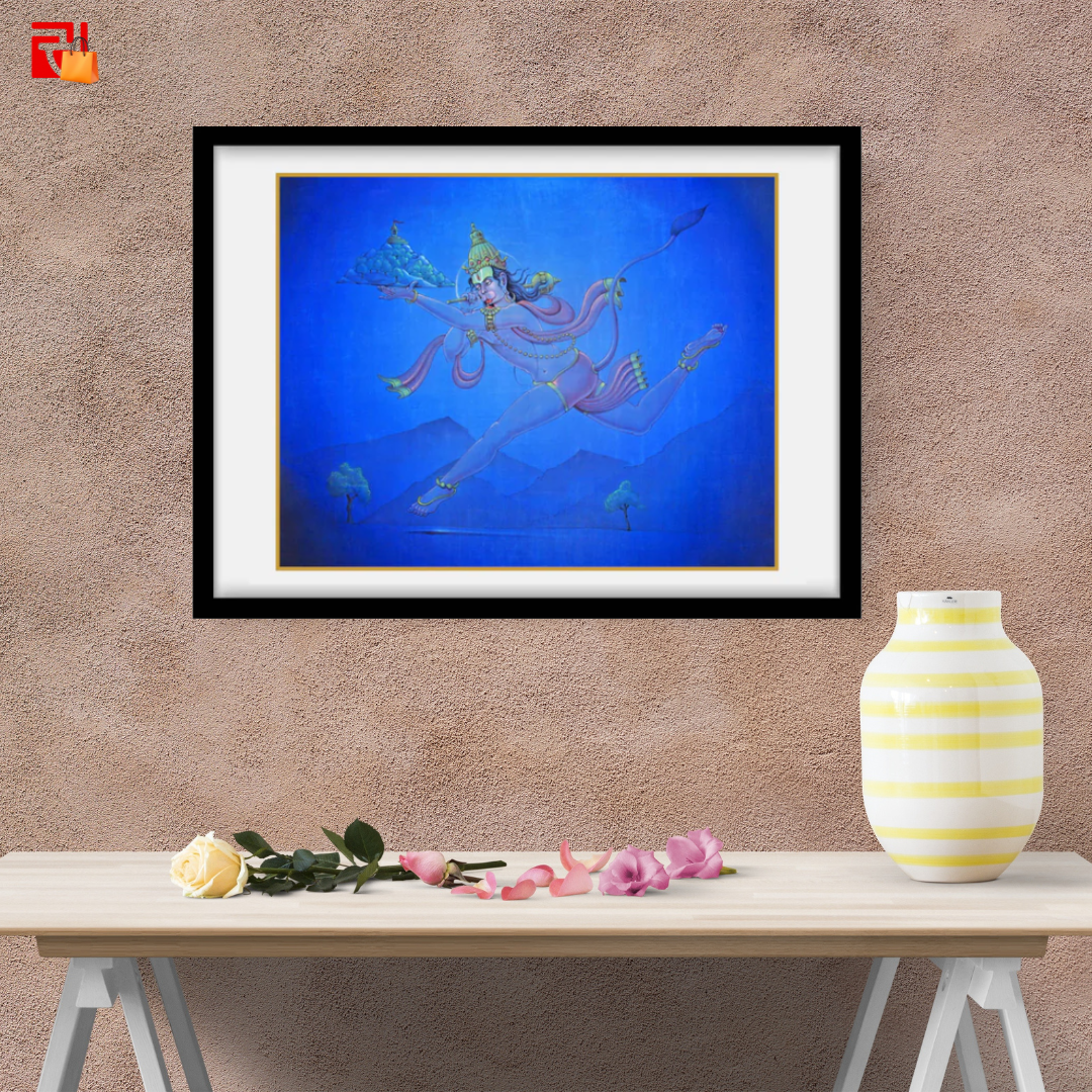 Hanuman – High Quality Print of Artwork by Pieter Weltevrede