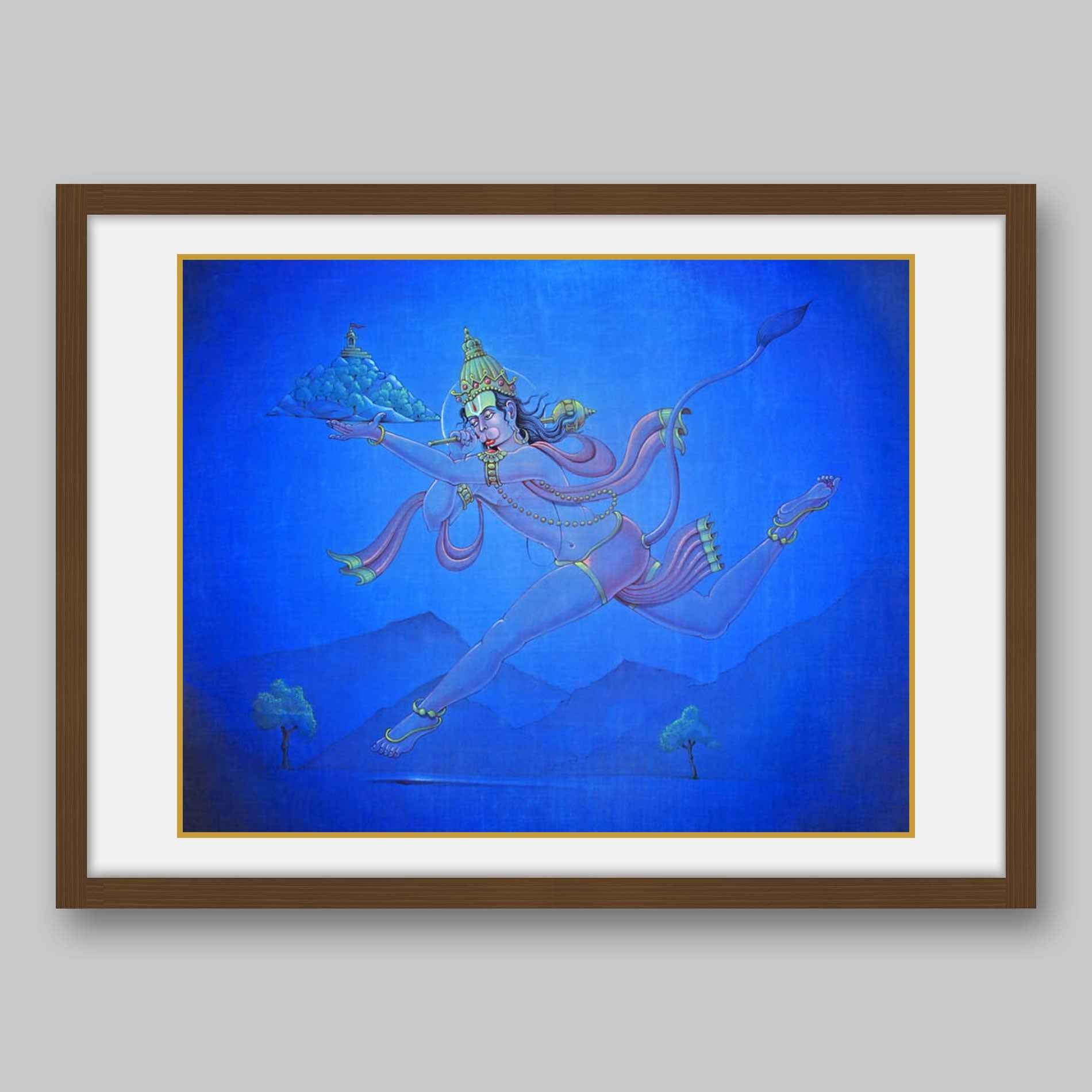 Hanuman – High Quality Print of Artwork by Pieter Weltevrede