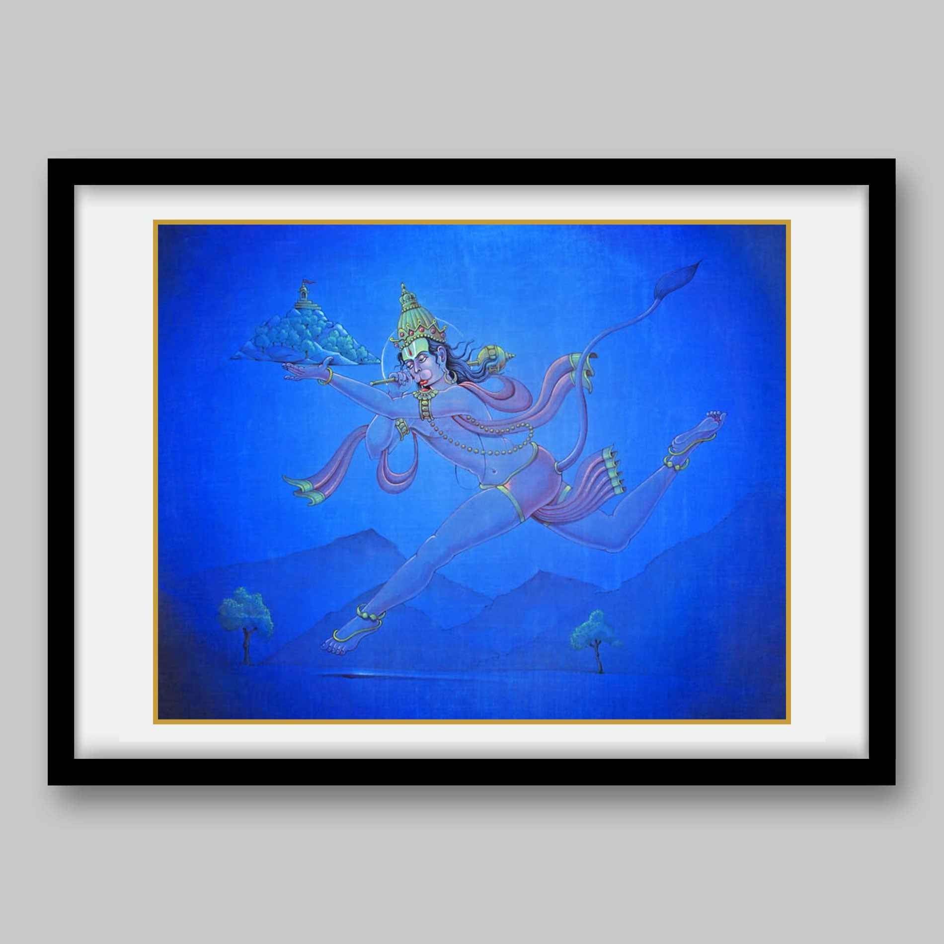 Hanuman – High Quality Print of Artwork by Pieter Weltevrede