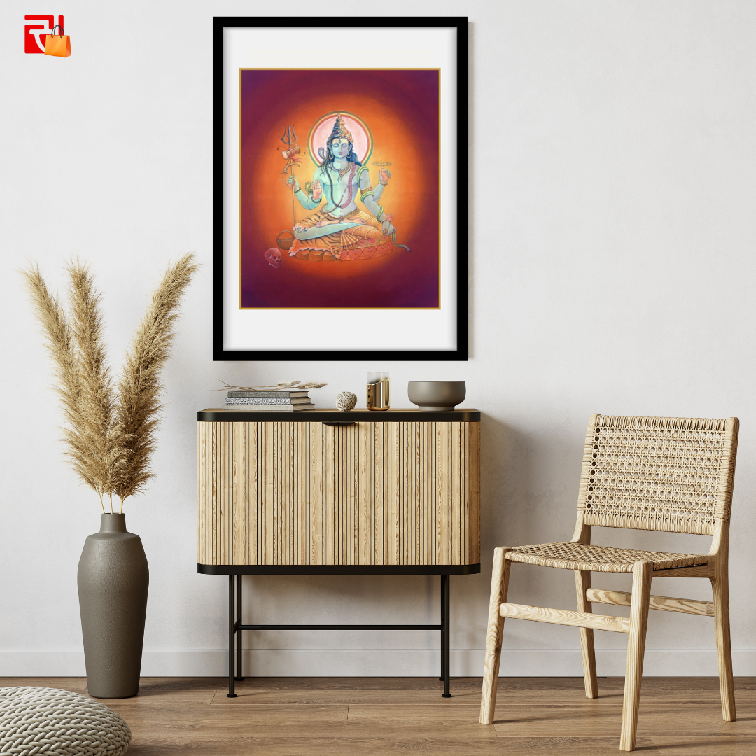 Harihara – High Quality Print of Artwork by Pieter Weltevrede - Sagar World