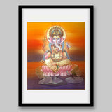 Ganesha – High Quality Print of Artwork by Pieter Weltevrede