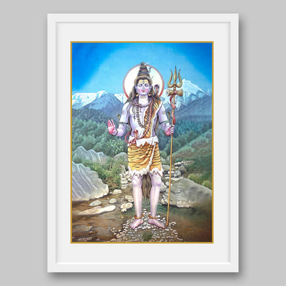 Shiva – High Quality Print of Artwork by Pieter Weltevrede - Sagar World
