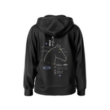 Ashwini Nakshatra Hoodie -  Vedic Astrology Inspired Unisex Cotton  hoodie | Spiritual Minimalist Wear