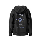 Bharani  Nakshatra Hoodie – Vedic Astrology Inspired Unisex Cotton  hoodie | Spiritual Minimalist Wear