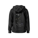 Pushya Nakshatra Hoodie – Vedic Astrology Inspired Unisex Cotton hoodie | Spiritual Minimalist Wear