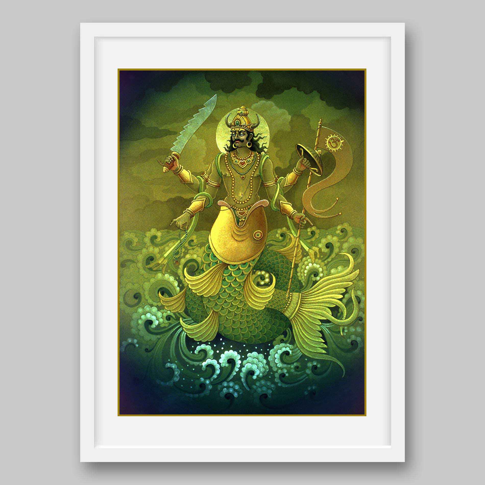 Ketu - High Quality Print of Artwork by Pieter Weltevrede - Home Decor