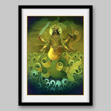 Ketu - High Quality Print of Artwork by Pieter Weltevrede - Home Decor