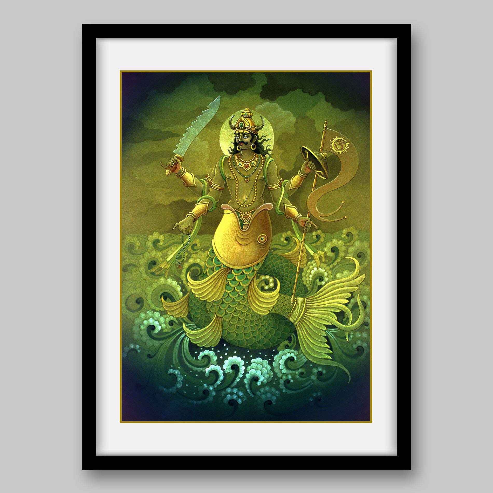 Ketu - High Quality Print of Artwork by Pieter Weltevrede - Home Decor