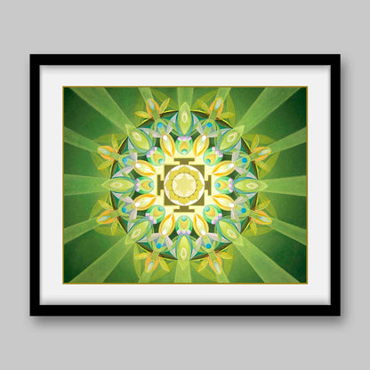 Ketu Yantra - High Quality Print of Artwork by Pieter Weltevrede - Home Decor