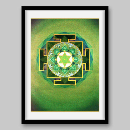 Ketu Yantra - High Quality Print of Artwork by Pieter Weltevrede