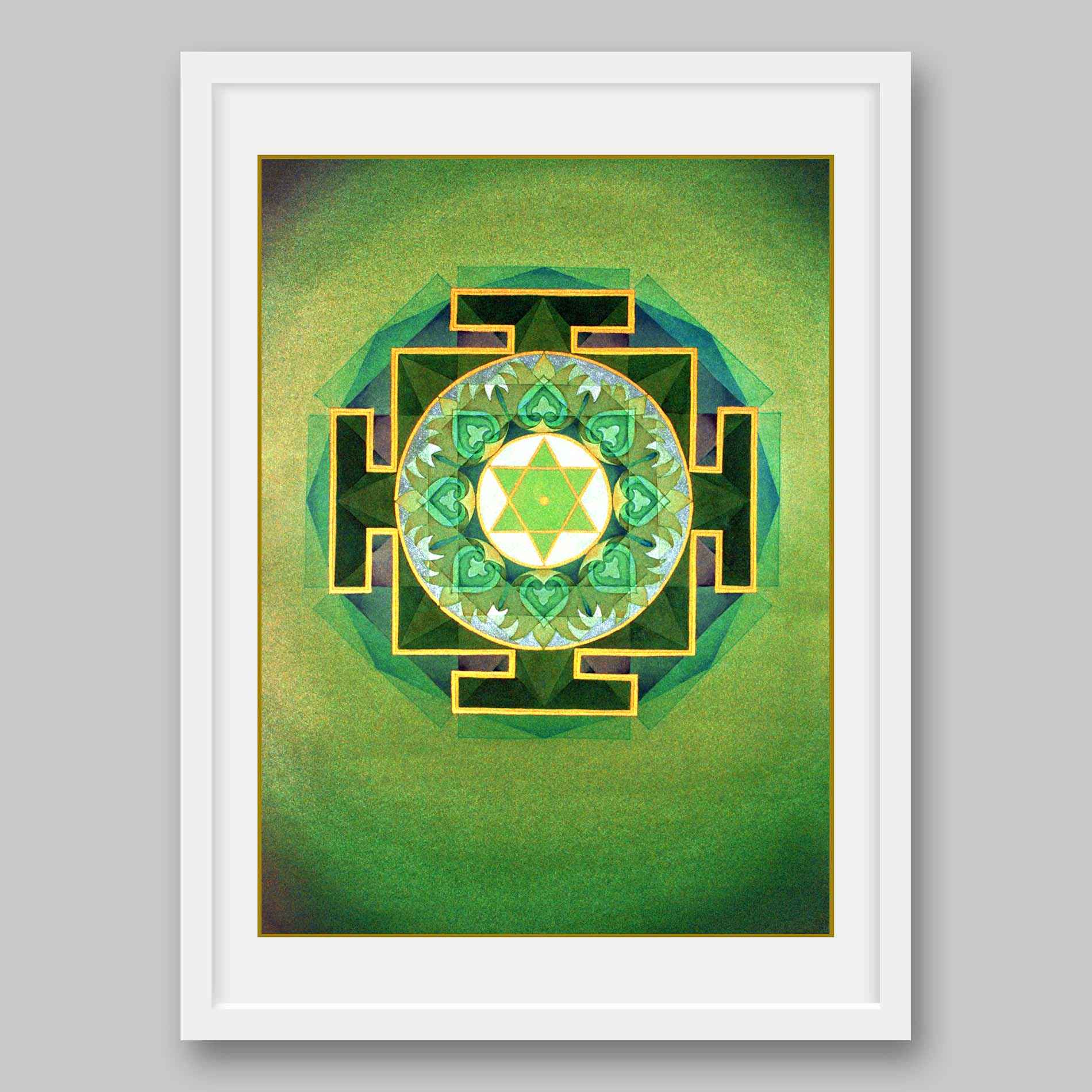 Ketu Yantra - High Quality Print of Artwork by Pieter Weltevrede