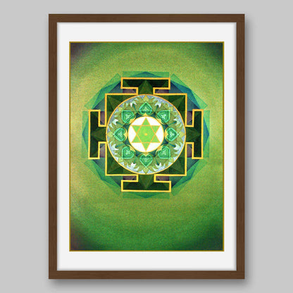 Ketu Yantra - High Quality Print of Artwork by Pieter Weltevrede