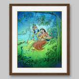 Radha Krishna - High Quality Print of Artwork by Pieter Weltevrede - Sagar World