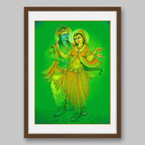 Radha Krishna - High Quality Print of Artwork by Pieter Weltevrede - Sagar World