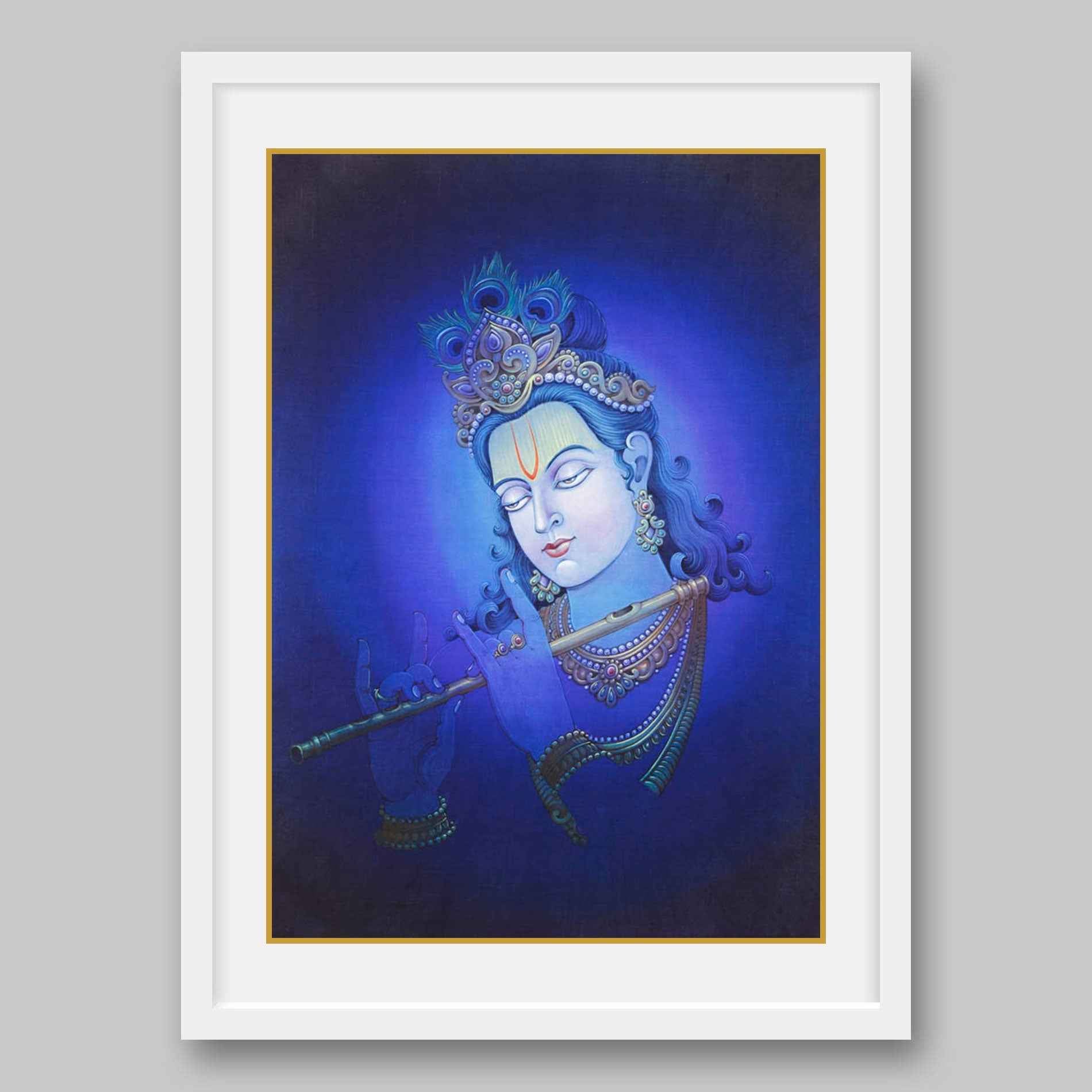 Krishna – High Quality Print of Artwork by Pieter Weltevrede
