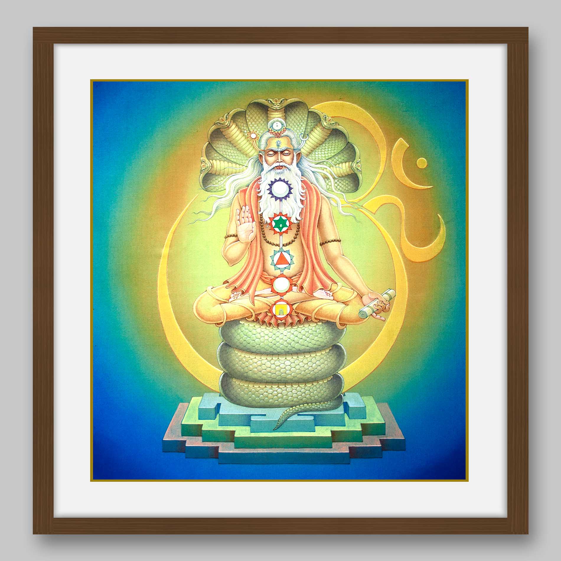 Patanjali – High Quality Print of Artwork by Pieter Weltevrede - Sagar World
