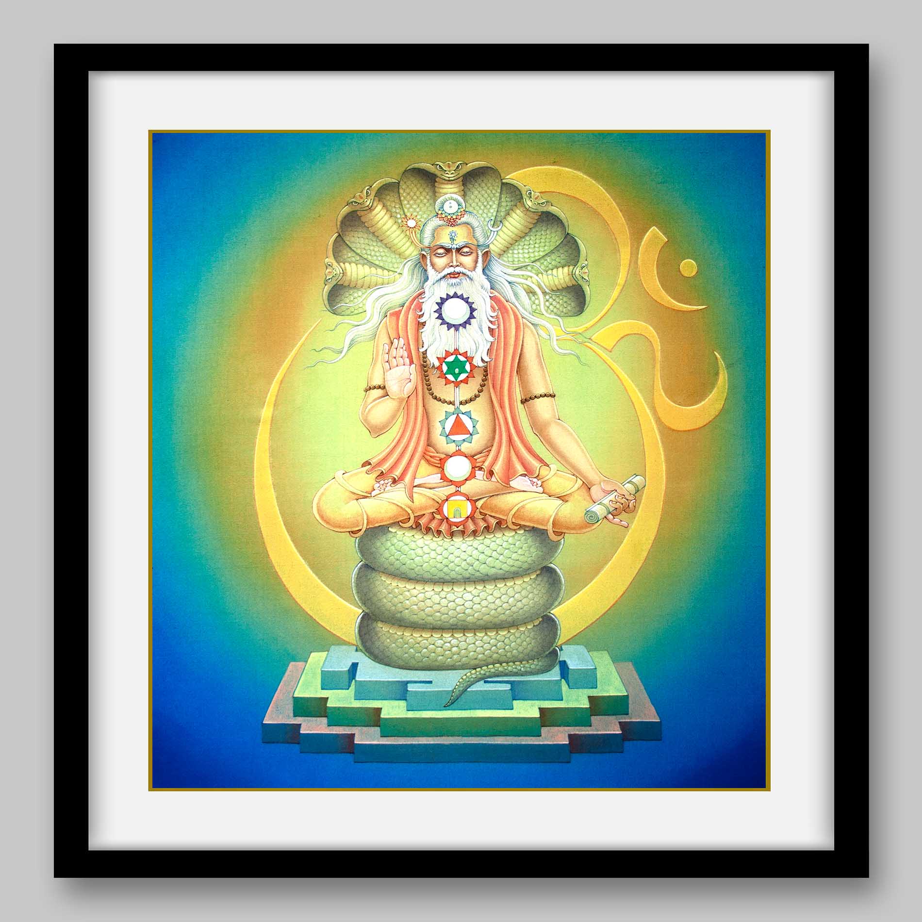 Patanjali – High Quality Print of Artwork by Pieter Weltevrede - Sagar World