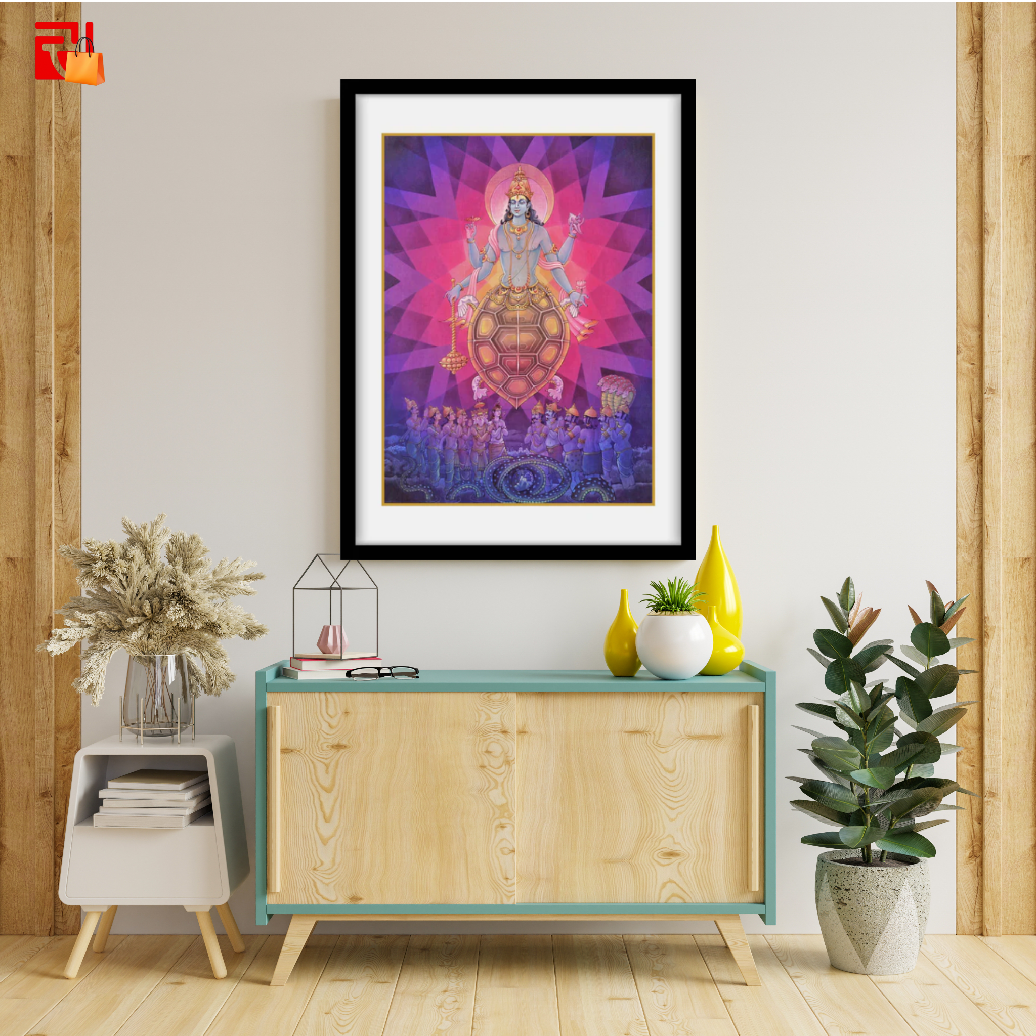 Kurma Avatar – High Quality Print of Artwork by Pieter Weltevrede - Sagar World