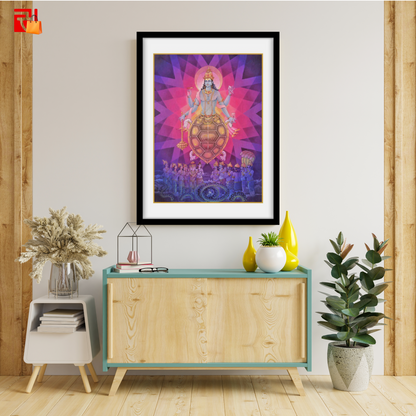 Kurma Avatar – High Quality Print of Artwork by Pieter Weltevrede - Sagar World
