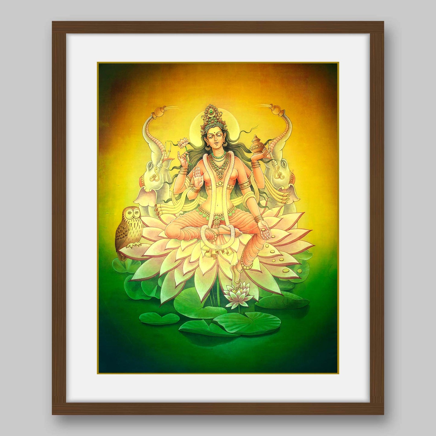 Lakshmi - High Quality Print of Artwork by Pieter Weltevrede - Sagar World