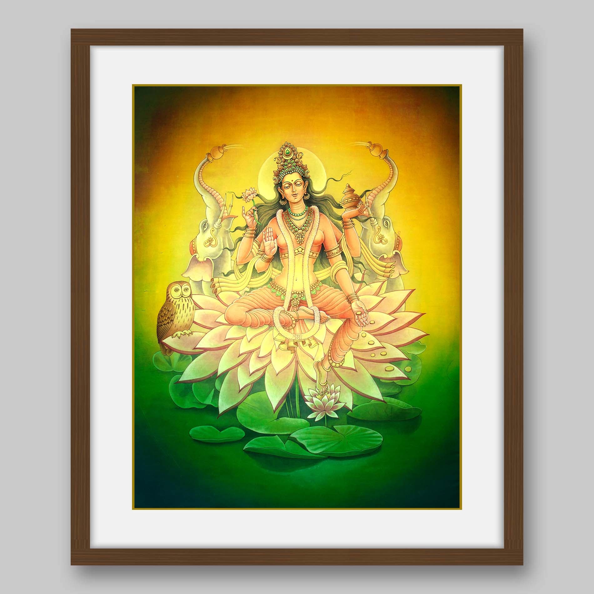 Lakshmi - High Quality Print of Artwork by Pieter Weltevrede - Sagar World