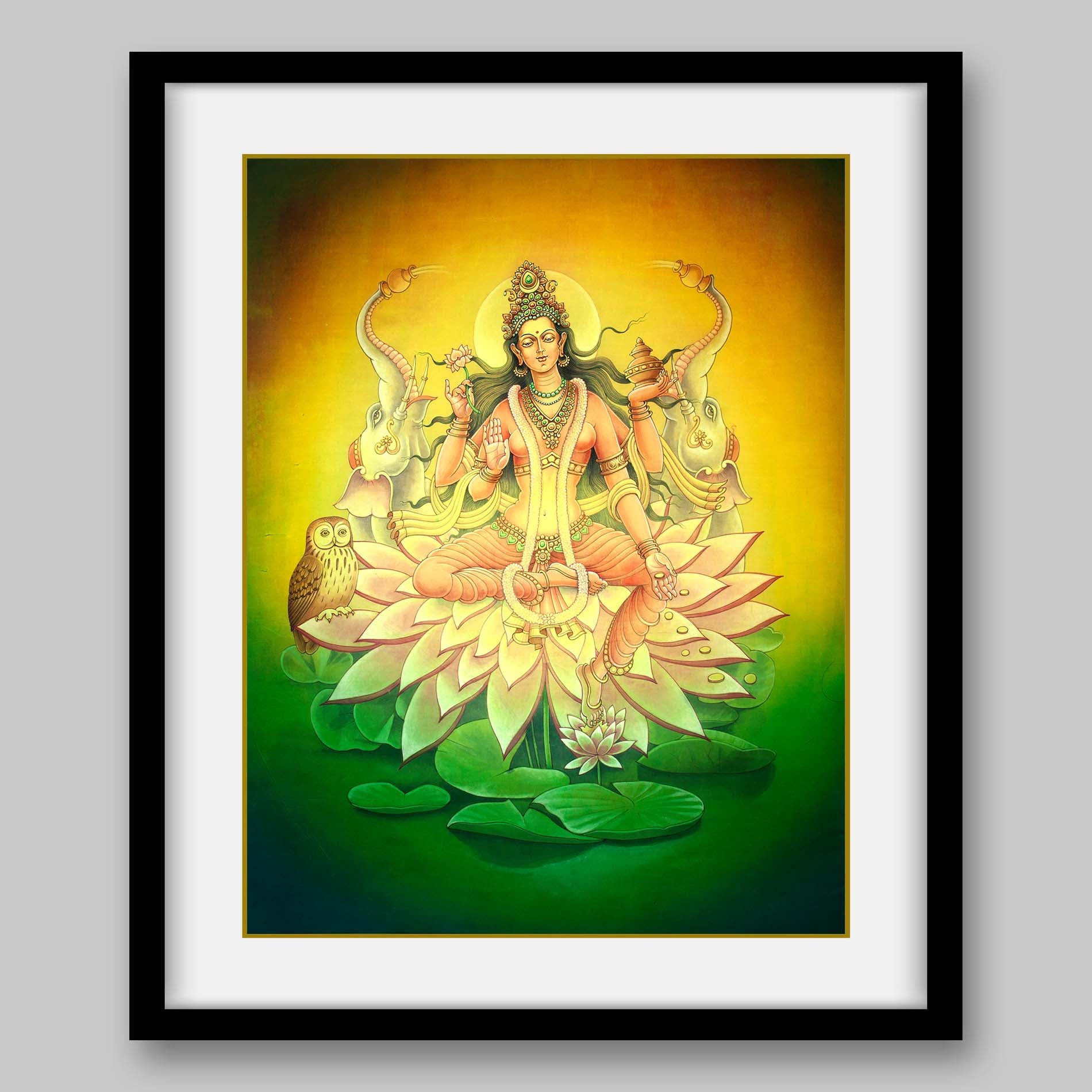Lakshmi - High Quality Print of Artwork by Pieter Weltevrede - Sagar World