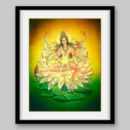 Lakshmi - High Quality Print of Artwork by Pieter Weltevrede - Sagar World
