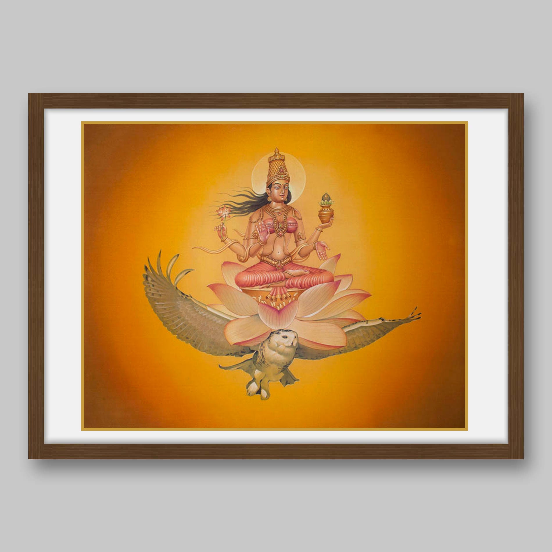 Lakshmi - High Quality Print of Artwork by Pieter Weltevrede - Sagar World